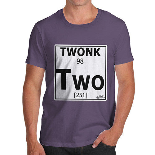 Men's Periodic Table Of Swearing Twonk T-Shirt