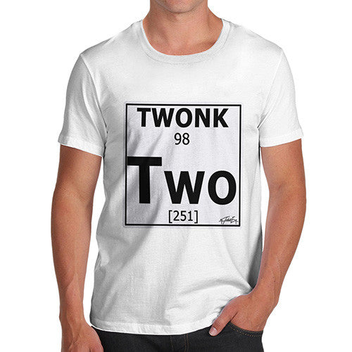 Men's Periodic Table Of Swearing Twonk T-Shirt