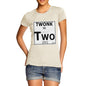 Women's Periodic Table Of Swearing Twonk T-Shirt