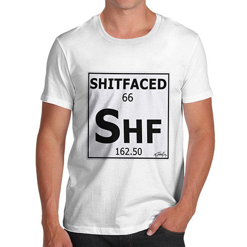 Men's Periodic Table Of Swearing Element SHF T-Shirt