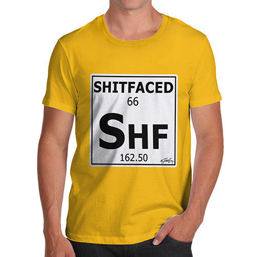 Men's Periodic Table Of Swearing Element SHF T-Shirt