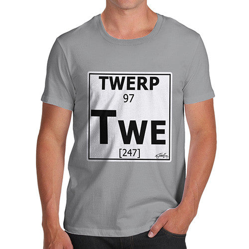 Men's Periodic Table Of Swearing Twerp T-Shirt