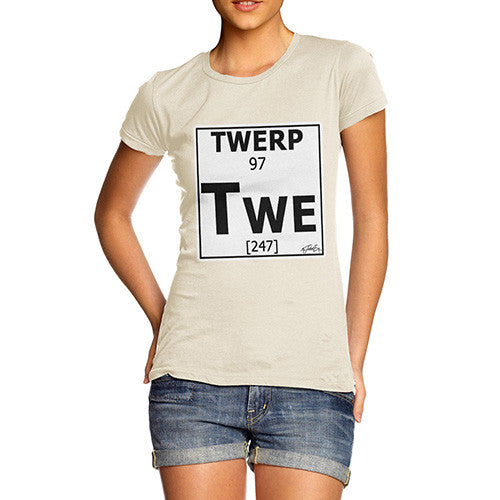 Women's Periodic Table Of Swearing Twerp T-Shirt