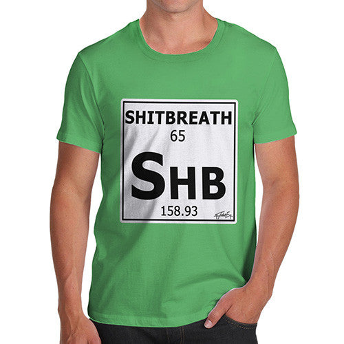 Men's Periodic Table Of Swearing Element SHB T-Shirt