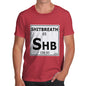 Men's Periodic Table Of Swearing Element SHB T-Shirt