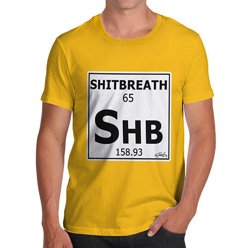 Men's Periodic Table Of Swearing Element SHB T-Shirt