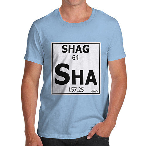 Men's Periodic Table Of Swearing Element SHA T-Shirt