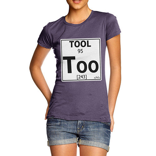 Women's Periodic Table Of Swearing Tool T-Shirt