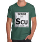 Men's Periodic Table Of Swearing Scum T-Shirt