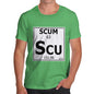 Men's Periodic Table Of Swearing Scum T-Shirt