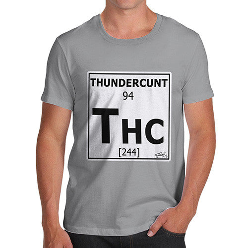 Men's Periodic Table Of Swearing Element THC T-Shirt