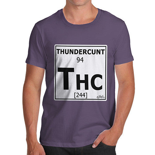 Men's Periodic Table Of Swearing Element THC T-Shirt