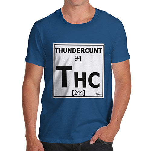 Men's Periodic Table Of Swearing Element THC T-Shirt