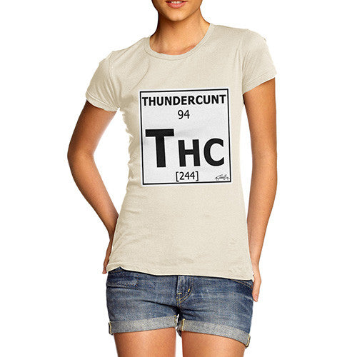 Women's Periodic Table Of Swearing Element THC T-Shirt