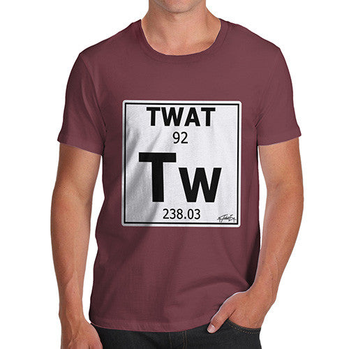 Men's Periodic Table Of Swearing Element TW T-Shirt