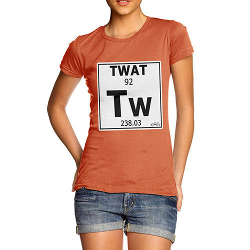 Women's Periodic Table Of Swearing Element TW T-Shirt