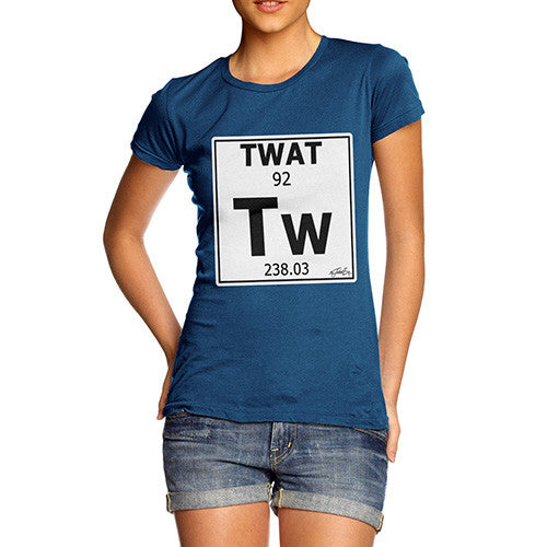 Women's Periodic Table Of Swearing Element TW T-Shirt