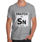 Men's Periodic Table Of Swearing Snatch T-Shirt