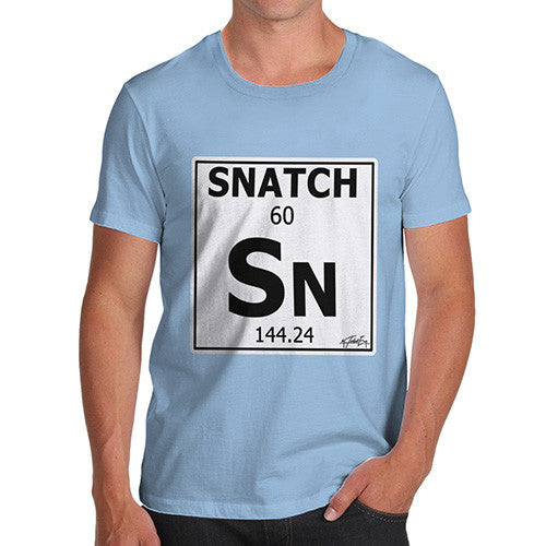 Men's Periodic Table Of Swearing Snatch T-Shirt