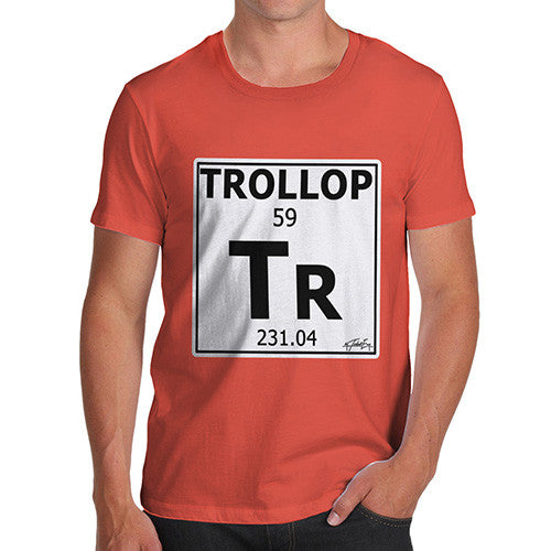 Men's Periodic Table Of Swearing Trollop T-Shirt