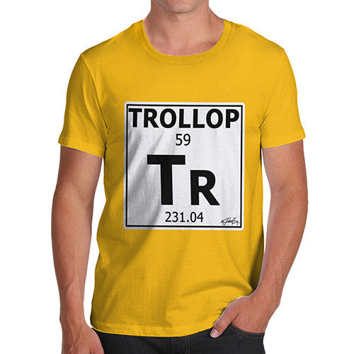 Men's Periodic Table Of Swearing Trollop T-Shirt