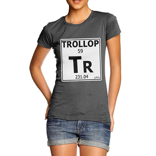 Women's Periodic Table Of Swearing Trollop T-Shirt