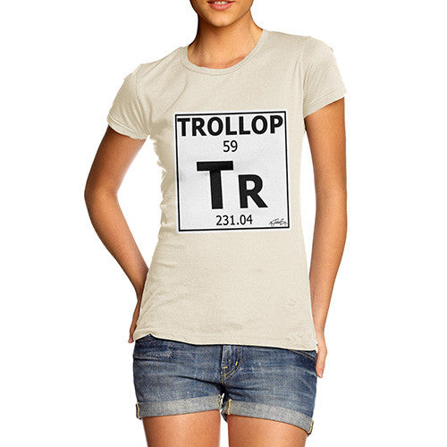 Women's Periodic Table Of Swearing Trollop T-Shirt