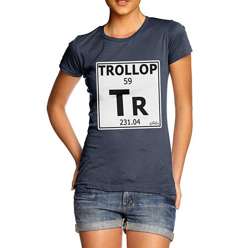 Women's Periodic Table Of Swearing Trollop T-Shirt