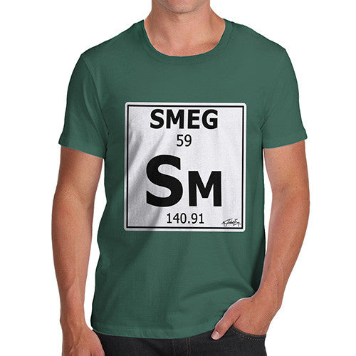 Men's Periodic Table Of Swearing Smeg T-Shirt