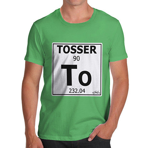 Men's Periodic Table Of Swearing Tosser T-Shirt