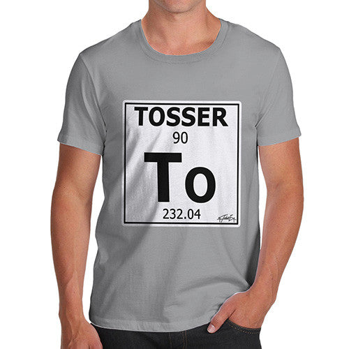 Men's Periodic Table Of Swearing Tosser T-Shirt