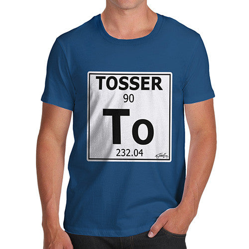 Men's Periodic Table Of Swearing Tosser T-Shirt