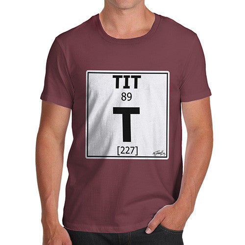 Men's Periodic Table Of Swearing Element T T-Shirt