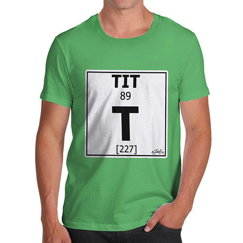 Men's Periodic Table Of Swearing Element T T-Shirt