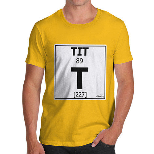 Men's Periodic Table Of Swearing Element T T-Shirt