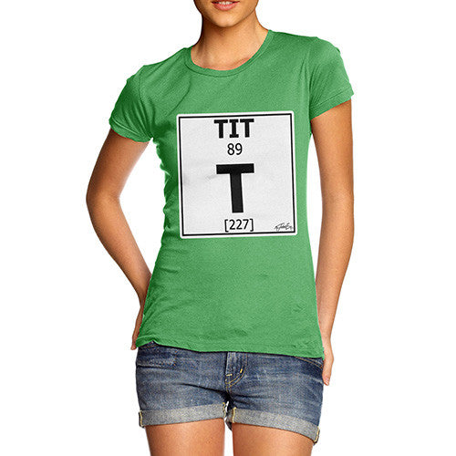 Women's Periodic Table Of Swearing Element T T-Shirt