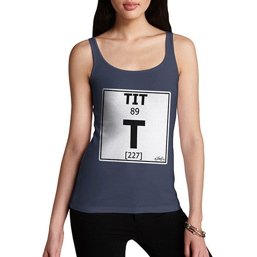 Women's Periodic Table Of Swearing Element T Tank Top