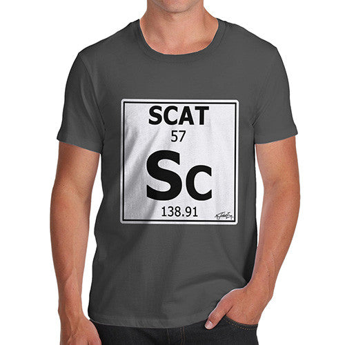 Men's Periodic Table Of Swearing Scat T-Shirt