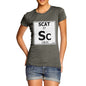 Women's Periodic Table Of Swearing Scat T-Shirt