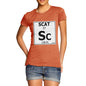 Women's Periodic Table Of Swearing Scat T-Shirt