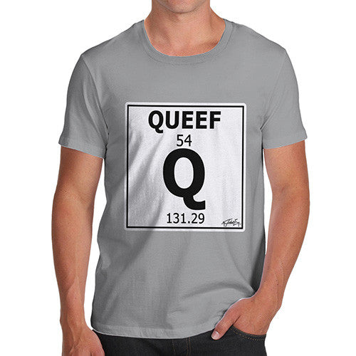 Men's Periodic Table Of Swearing Element Q T-Shirt