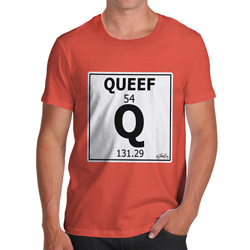 Men's Periodic Table Of Swearing Element Q T-Shirt