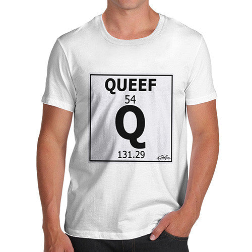 Men's Periodic Table Of Swearing Element Q T-Shirt