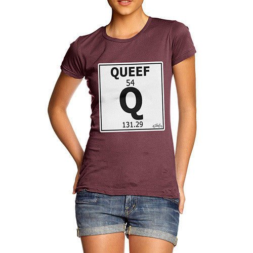 Women's Periodic Table Of Swearing Element Q T-Shirt