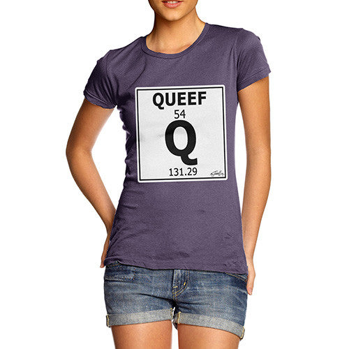 Women's Periodic Table Of Swearing Element Q T-Shirt