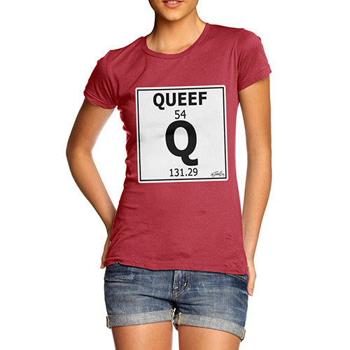 Women's Periodic Table Of Swearing Element Q T-Shirt