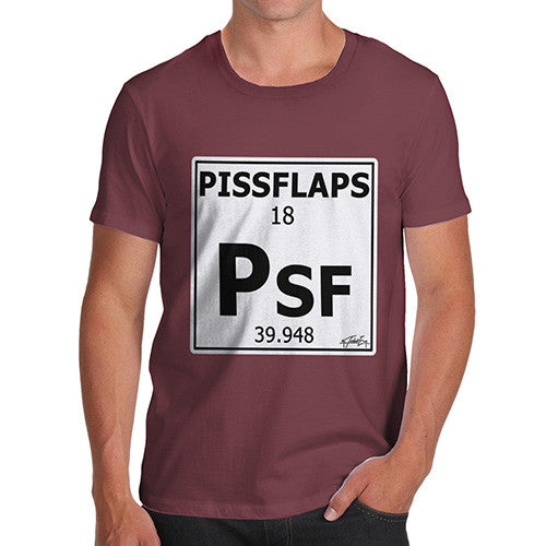 Men's Periodic Table Of Swearing Element PSF T-Shirt