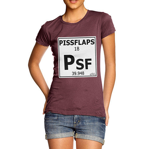 Women's Periodic Table Of Swearing Element PSF T-Shirt