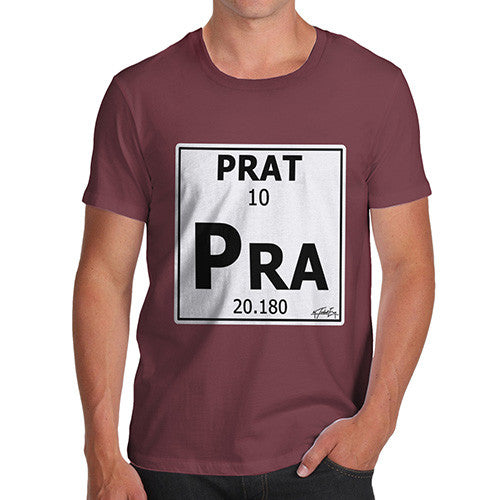 Men's Periodic Table Of Swearing Prat T-Shirt