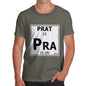 Men's Periodic Table Of Swearing Prat T-Shirt